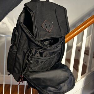 Sleek Black Men's Backpack